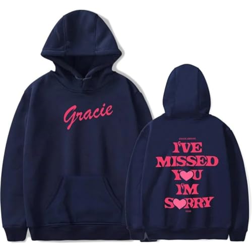 Trconk Gracie Abrams I've Missed You Im Sorry Tour Merch Kapuzenpullover Unisex Pocket Drawstring Langarm Sweatshirt Fashion Bedruckte Pullover Hoodies Für Männer Frauen XS~4XL-Black||XS Trconk Gracie Abrams I've Missed You Im Sorry Tour Merch Kapuzenpullover Unisex Pocket Drawstring Langarm Sweatshirt Fashion Bedruckte Pullover Hoodies Für Männer Frauen XS~4XL-Black||XS von Trconk