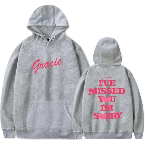 Trconk Gracie Abrams I've Missed You Im Sorry Tour Merch Kapuzenpullover Unisex Pocket Drawstring Langarm Sweatshirt Fashion Bedruckte Pullover Hoodies Für Männer Frauen XS~4XL-Black||XS Trconk Gracie Abrams I've Missed You Im Sorry Tour Merch Kapuzenpullover Unisex Pocket Drawstring Langarm Sweatshirt Fashion Bedruckte Pullover Hoodies Für Männer Frauen XS~4XL-Black||XS von Trconk