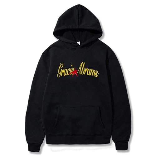 Trconk Gracie Abrams Merch Kapuzenpullover Casual Lose Langarm Sweatshirts Männer Frauen Bedruckt Unisex Pullover Hoodies Mode Kleidung XS~4XL-Black||M Trconk Gracie Abrams Merch Kapuzenpullover Casual Lose Langarm Sweatshirts Männer Frauen Bedruckt Unisex Pullover Hoodies Mode Kleidung XS~4XL-Black||M von Trconk