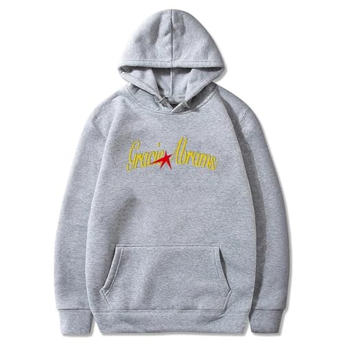 Trconk Gracie Abrams Merch Kapuzenpullover Casual Lose Langarm Sweatshirts Männer Frauen Bedruckt Unisex Pullover Hoodies Mode Kleidung XS~4XL-Grey||S Trconk Gracie Abrams Merch Kapuzenpullover Casual Lose Langarm Sweatshirts Männer Frauen Bedruckt Unisex Pullover Hoodies Mode Kleidung XS~4XL-Grey||S von Trconk