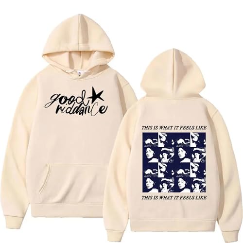 Trconk Gracie Abrams Music Album Kapuzenpullover Männer Frauen Casual Mode Pullover Sweatshirt Oversized Hoodies Couple Langarm Tops XS~4XL-Black||XS von Trconk