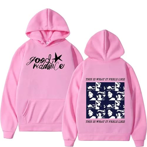 Trconk Gracie Abrams Music Album Kapuzenpullover Männer Frauen Casual Mode Pullover Sweatshirt Oversized Hoodies Couple Langarm Tops XS~4XL-Black||XS von Trconk