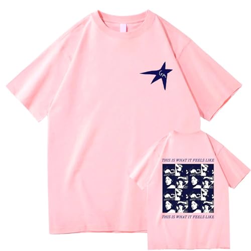 Trconk Gracie Abrams T-Shirts Unisex Bedruckte Kurzarm Baumwoll Tops Übergröße Casual T-Shirts Couple Tops XS~4XL-Black||XS Trconk Gracie Abrams T-Shirts Unisex Bedruckte Kurzarm Baumwoll Tops Übergröße Casual T-Shirts Couple Tops XS~4XL-Black||XS von Trconk