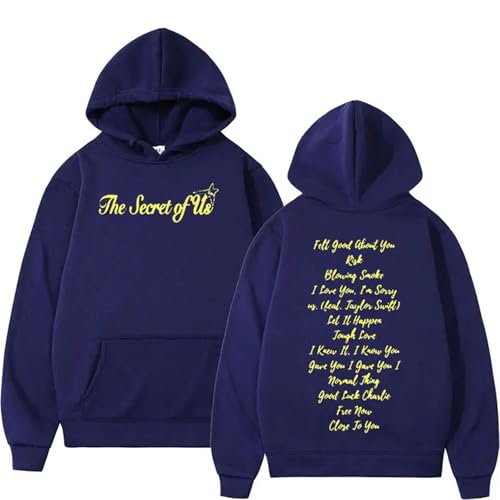 Trconk Gracie Abrams The Secret of Us Merch Kapuzenpullover Männer Frauen Unisex Bedruckt Langarm Sweatshirts Mode Casual Hoodies Pullover Oberteile XS~4XL-Black||XS Trconk Gracie Abrams The Secret of Us Merch Kapuzenpullover Männer Frauen Unisex Bedruckt Langarm Sweatshirts Mode Casual Hoodies Pullover Oberteile XS~4XL-Black||XS von Trconk