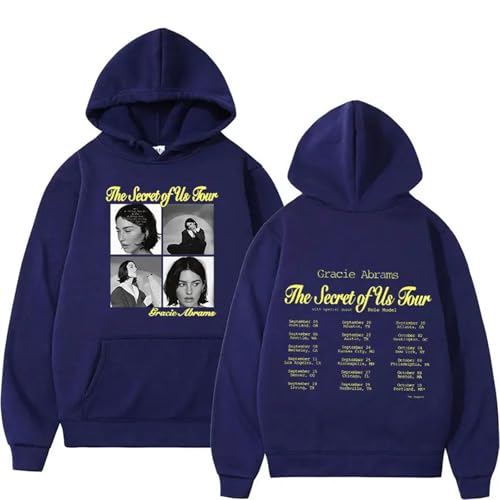 Trconk Gracie Abrams The Secret of Us Tour Kapuzenpullover Männer Frauen Unisex Bedruckte Pullover Sweatshirts Übergröße Casual Hoodies Streetwear XS~4XL-Black||XS Trconk Gracie Abrams The Secret of Us Tour Kapuzenpullover Männer Frauen Unisex Bedruckte Pullover Sweatshirts Übergröße Casual Hoodies Streetwear XS~4XL-Black||XS von Trconk