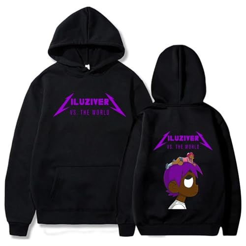Trconk Kapuzenpullover Lil Uzi Vert Lässig Bedruckt Pullover Sweatshirt Männer Frauen Hip Hop Mode Neutral Langärmelig Oberteile Streetwear-Black||XXS Trconk Kapuzenpullover Lil Uzi Vert Lässig Bedruckt Pullover Sweatshirt Männer Frauen Hip Hop Mode Neutral Langärmelig Oberteile Streetwear-Black||XXS von Trconk