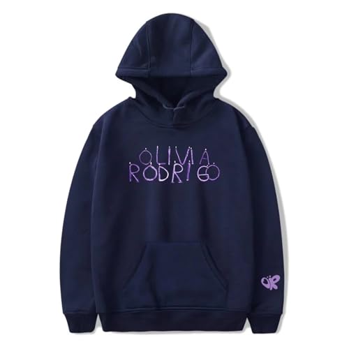 Trconk Kapuzenpullover Olivia Rodrigo Mode Lässig Pullover Sweatshirt Unisex Bedruckte Übergroße Langärmelige Oberteile Straßenkleidung-Black||XS Trconk Kapuzenpullover Olivia Rodrigo Mode Lässig Pullover Sweatshirt Unisex Bedruckte Übergroße Langärmelige Oberteile Straßenkleidung-Black||XS von Trconk