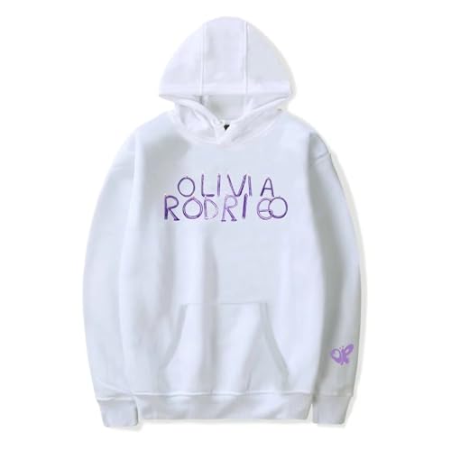 Trconk Kapuzenpullover Olivia Rodrigo Mode Lässig Pullover Sweatshirt Unisex Bedruckte Übergroße Langärmelige Oberteile Straßenkleidung-Black||XS Trconk Kapuzenpullover Olivia Rodrigo Mode Lässig Pullover Sweatshirt Unisex Bedruckte Übergroße Langärmelige Oberteile Straßenkleidung-Black||XS von Trconk