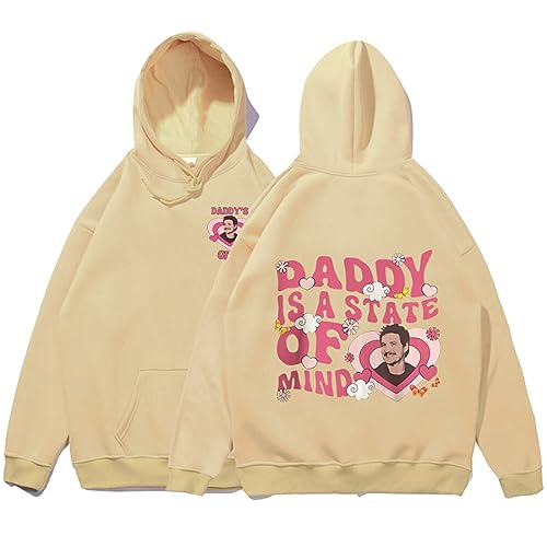 Trconk Kapuzenpullover Pedro Pascal Bedruckt Niedlich Langärmelig Pullover Männer Frauen Straßenkleidung Lässig Lose Sweatshirts Neutral Paare Oberteile-Black||XXS Trconk Kapuzenpullover Pedro Pascal Bedruckt Niedlich Langärmelig Pullover Männer Frauen Straßenkleidung Lässig Lose Sweatshirts Neutral Paare Oberteile-Black||XXS von Trconk