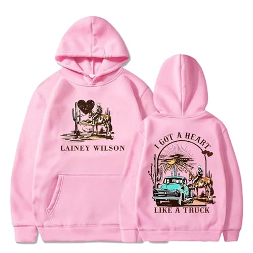 Trconk Lainey Wilson I Got A Heart Kapuzenpullover Unisex Bedruckt Langarm Pullover Sweatshirts Frauen Männer Casual Übergröße Hoodies XXS~4XL-Black||XXS Trconk Lainey Wilson I Got A Heart Kapuzenpullover Unisex Bedruckt Langarm Pullover Sweatshirts Frauen Männer Casual Übergröße Hoodies XXS~4XL-Black||XXS von Trconk