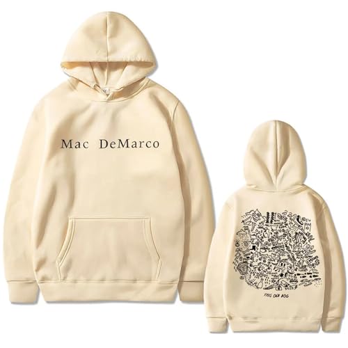 Trconk Mac Demarco This Old Dog Album Merch Kapuzenpullover Männer Frauen Doppelseitig Bedruckt Langarm Hoodies Mode Unisex Pullover Sweatshirts XS~4XL-Black||XS Trconk Mac Demarco This Old Dog Album Merch Kapuzenpullover Männer Frauen Doppelseitig Bedruckt Langarm Hoodies Mode Unisex Pullover Sweatshirts XS~4XL-Black||XS von Trconk