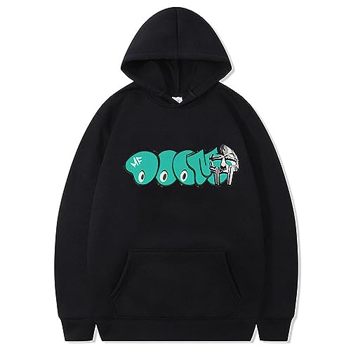 Trconk Rapper Mf Doom Cool Pullover Hoodie Übergröße Lose Neutral Sweatshirts Paare Langärmelig Oberteile Straßenkleidung XXS~4XL-Black||XXS Trconk Rapper Mf Doom Cool Pullover Hoodie Übergröße Lose Neutral Sweatshirts Paare Langärmelig Oberteile Straßenkleidung XXS~4XL-Black||XXS von Trconk