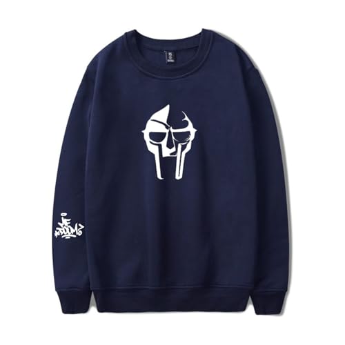 Trconk Rapper Mf Doom Rundhalsausschnitt Neutral Sweatshirt Männer Frauen Kapuzenpullover Harajuku Straßenkleidung Mode Übergröße Langärmelig Oberteile-Black||XXS Trconk Rapper Mf Doom Rundhalsausschnitt Neutral Sweatshirt Männer Frauen Kapuzenpullover Harajuku Straßenkleidung Mode Übergröße Langärmelig Oberteile-Black||XXS von Trconk