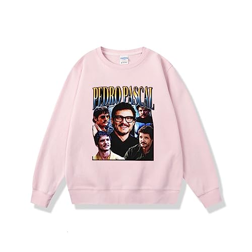 Trconk Sweatshirt Pedro Pascal Bedruckt Grafik Sweatshirt Kapuzenpullover Männer Frauen Lässig Übergröße Langärmelig Pullover Hip Hop Stil Sportbekleidung Oberteile-Black||XXS Trconk Sweatshirt Pedro Pascal Bedruckt Grafik Sweatshirt Kapuzenpullover Männer Frauen Lässig Übergröße Langärmelig Pullover Hip Hop Stil Sportbekleidung Oberteile-Black||XXS von Trconk
