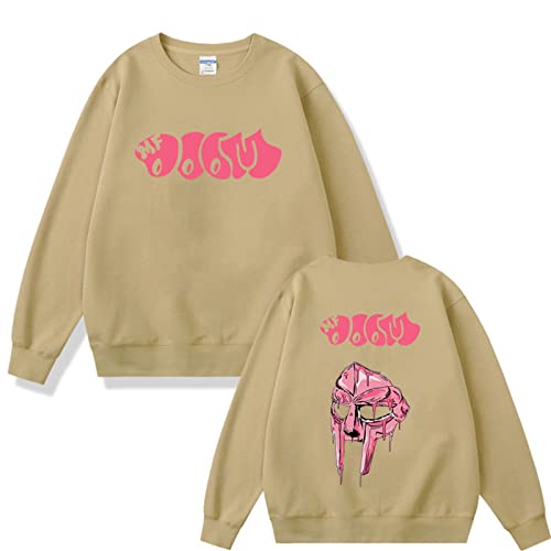 Trconk Sweatshirts Mf Doom Druck Sweatshirt Männer Frauen Übergröße Lässig Langärmelig Pullover Lose Hip Hop Pullover XXS~3XL-Black||XXS Trconk Sweatshirts Mf Doom Druck Sweatshirt Männer Frauen Übergröße Lässig Langärmelig Pullover Lose Hip Hop Pullover XXS~3XL-Black||XXS von Trconk