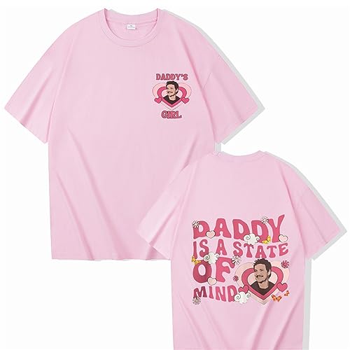 Trconk T-Shirts Pedro Pascal Baumwolle Bedruckt T-Shirts Männer Frauen Straßenkleidung Lose Bequem Vielseitig Kurzärmelig Neutral Paar Oberteile XXS~4XL-Black||XXS Trconk T-Shirts Pedro Pascal Baumwolle Bedruckt T-Shirts Männer Frauen Straßenkleidung Lose Bequem Vielseitig Kurzärmelig Neutral Paar Oberteile XXS~4XL-Black||XXS von Trconk
