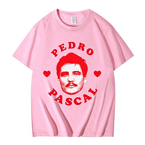 Trconk T-Shirts Pedro Pascal Bedruckt Lässig T-Shirts Kurzärmelig Männer Frauen Straße Mode Lose Neutral Kurze Ärmel Oberteile XXS~4XL-Black||XXS Trconk T-Shirts Pedro Pascal Bedruckt Lässig T-Shirts Kurzärmelig Männer Frauen Straße Mode Lose Neutral Kurze Ärmel Oberteile XXS~4XL-Black||XXS von Trconk