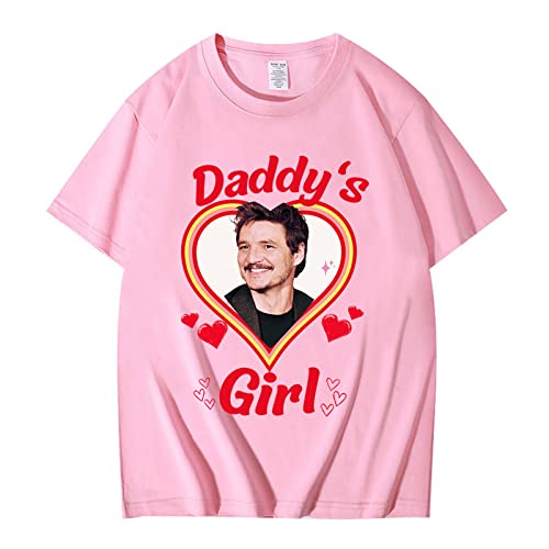 Trconk T-Shirts Pedro Pascal Druck Grafik T-Shirts Reine Baumwolle Kurze Ärmel Oberteile Männer Frauen Lässig Bequem Vielseitig T-Shirts Kurze Ärmel-Black||XXS Trconk T-Shirts Pedro Pascal Druck Grafik T-Shirts Reine Baumwolle Kurze Ärmel Oberteile Männer Frauen Lässig Bequem Vielseitig T-Shirts Kurze Ärmel-Black||XXS von Trconk