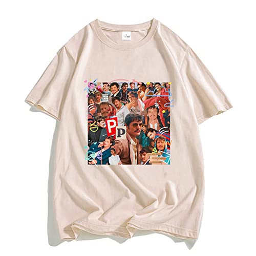 Trconk T-Shirts Pedro Pascal Originalität Neutral Baumwolle T-Shirts Männer Frauen Persönlichkeiten Manga Grafik Ästhetisch T-Shirts Kurze Ärmel Oberteile-Black||XXS Trconk T-Shirts Pedro Pascal Originalität Neutral Baumwolle T-Shirts Männer Frauen Persönlichkeiten Manga Grafik Ästhetisch T-Shirts Kurze Ärmel Oberteile-Black||XXS von Trconk