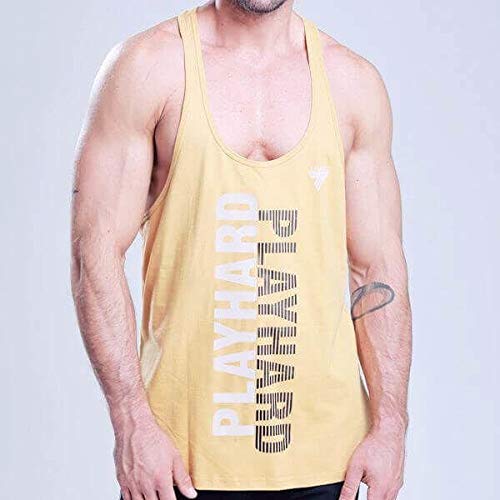 Trec Nutrition Herren Tw Tringer 22 Tripe Tanktop, beige, 2XL von Trec Nutrition