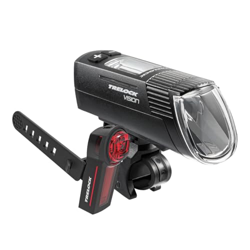 TRELOCK Fahrradlicht Set, LS 760 I-GO VISION 100 LUX und LS740 VECT Rücklicht mit Bremslichtfunktion, USB Aufladbar TRELOCK Fahrradlicht Set, LS 760 I-GO VISION 100 LUX und LS740 VECT Rücklicht mit Bremslichtfunktion, USB Aufladbar von Trelock