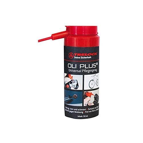 Trelock Oli Plus Universal Pflegespray, schwarz, 50 ml Trelock Oli Plus Universal Pflegespray, schwarz, 50 ml von Trelock