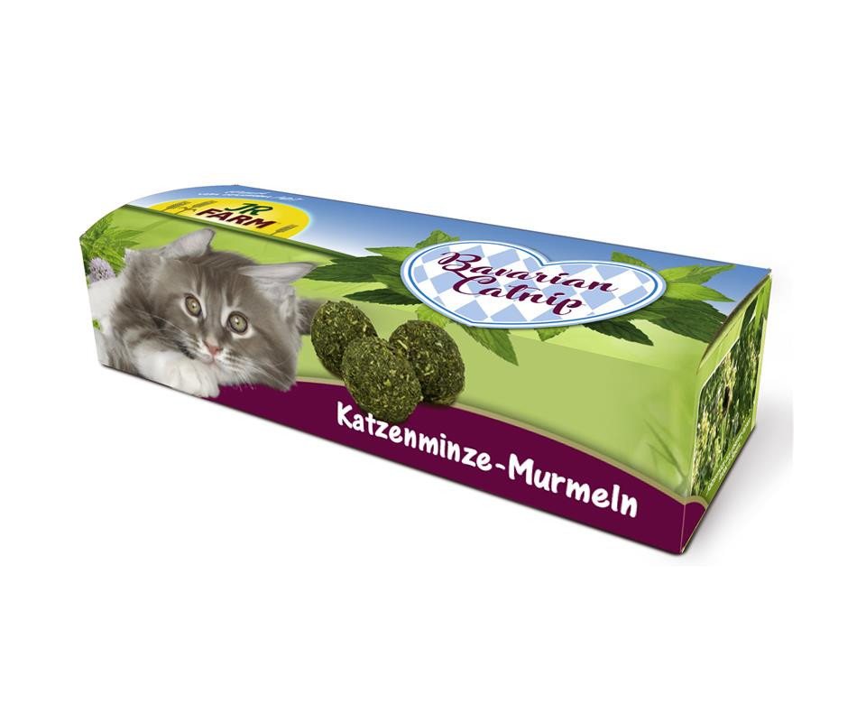 Trend Line Tierball JR Cat Bavarian Catnip Katzenminze-Murmeln 10 St. von Trend Line