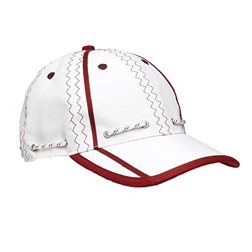 Sea Cap Segeln mit Kragen-Clip, Unisize, Unisex, Weiß/Rot von Trend Marine Sea Cap Segeln mit Kragen-Clip, Unisize, Unisex, Weiß/Rot von Trend Marine von Trend Marine