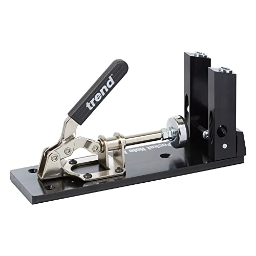 Trend Pocket Hole Jig - Anpassungsfähiges, schnelles und einfaches Verbindungssystem, PH/JIG, Schwarz Trend Pocket Hole Jig - Anpassungsfähiges, schnelles und einfaches Verbindungssystem, PH/JIG, Schwarz von TREND