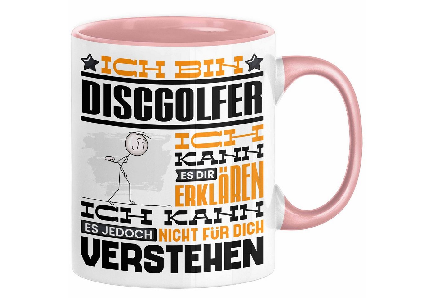 Trendation Tasse Discgolfer Geschenk Kaffee-Tasse Geschenkidee für Discgolfer Ich Bin D Trendation Tasse Discgolfer Geschenk Kaffee-Tasse Geschenkidee für Discgolfer Ich Bin D von Trendation