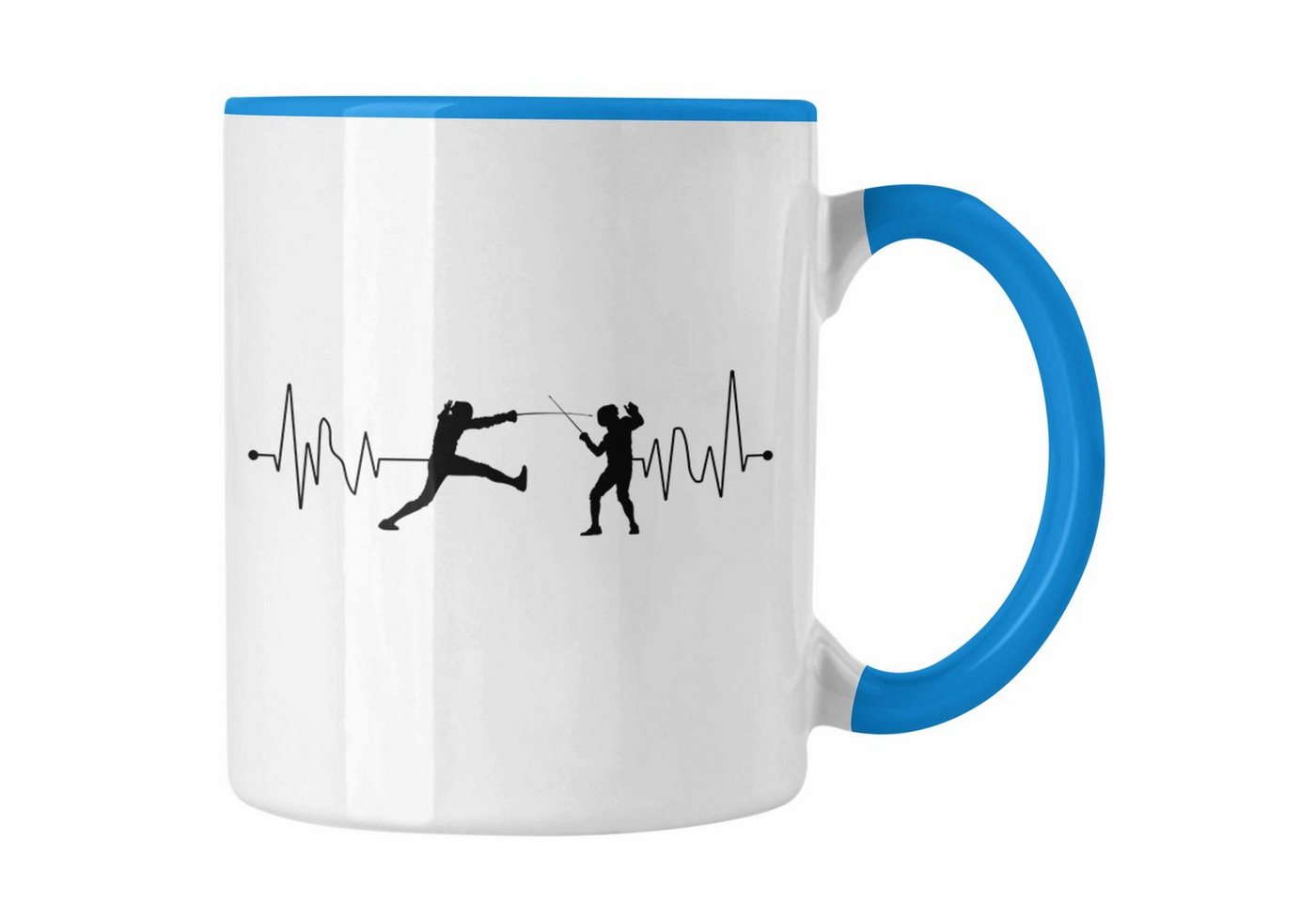 Trendation Tasse Fechten Tasse Geschenk Herzschlag Fechter Geschenkidee Geburtstag Weih Trendation Tasse Fechten Tasse Geschenk Herzschlag Fechter Geschenkidee Geburtstag Weih von Trendation