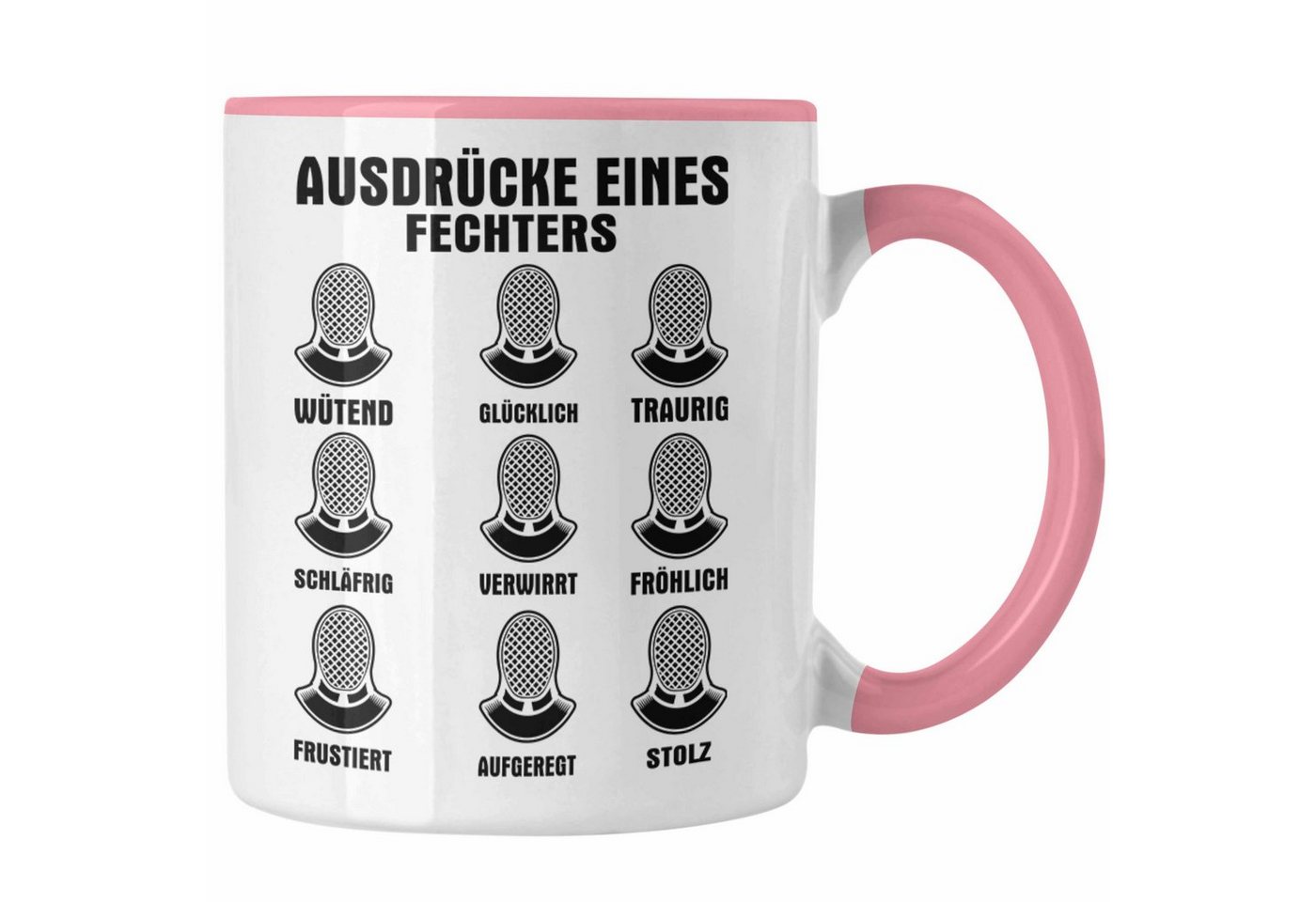 Trendation Tasse Fechter Geschenk Tasse Geschenkidee Fechten Ausdrücke Eines Fechters L von Trendation