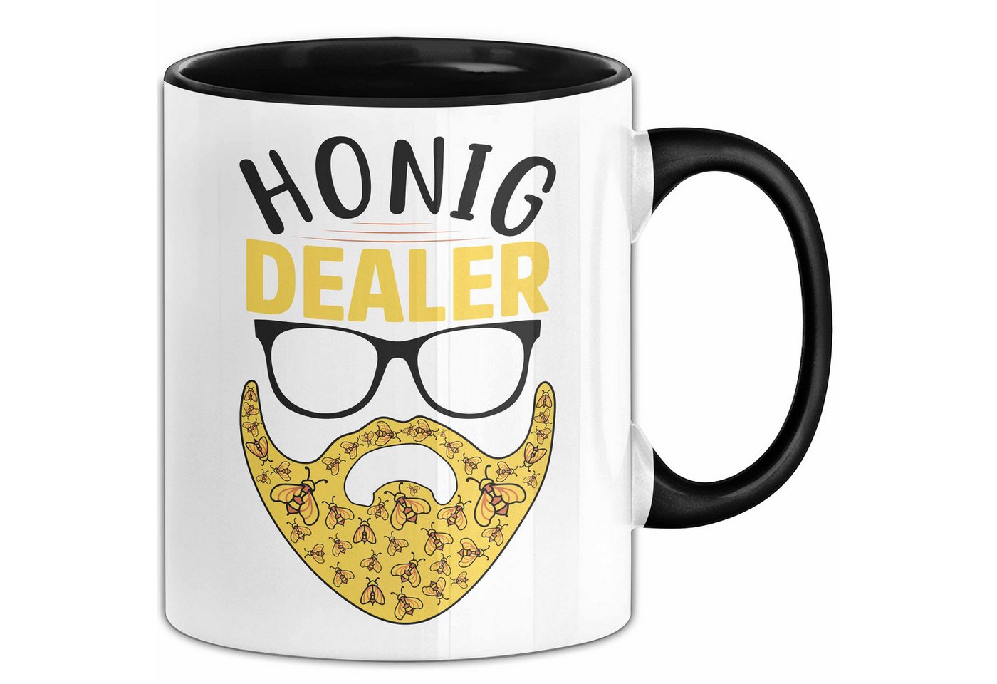 Trendation Tasse Imker Tasse Geschenk Bienen Honig Dealer Sonnenbrille Bienen-Liebhaber Trendation Tasse Imker Tasse Geschenk Bienen Honig Dealer Sonnenbrille Bienen-Liebhaber von Trendation
