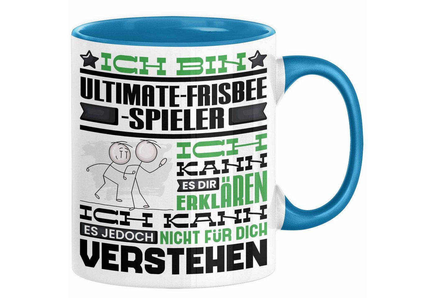Trendation Tasse Ultimate-Frisbee-Spieler Geschenk Kaffee-Tasse Geschenkidee für Ultima Trendation Tasse Ultimate-Frisbee-Spieler Geschenk Kaffee-Tasse Geschenkidee für Ultima von Trendation