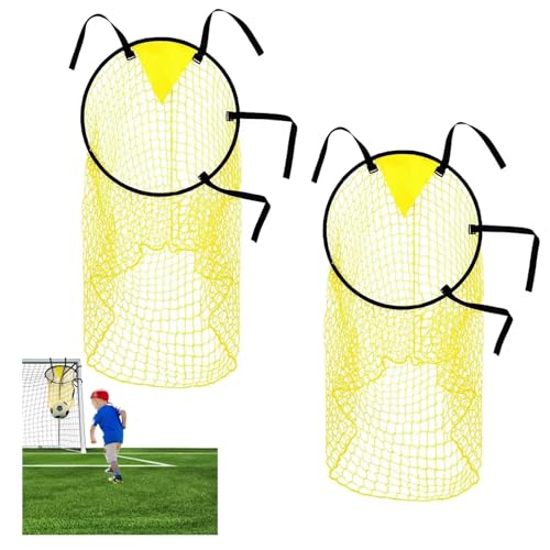 Trendecor 2 Stück Fussballtor Zielnetz, Fussballtore für Garten 45x60cm Nylongewebe Fußballtor mit Rahmen für Kinder Erwachsene Schnalle Verstellbare Seilriemen für Fußballtraining Outdoor Trendecor 2 Stück Fussballtor Zielnetz, Fussballtore für Garten 45x60cm Nylongewebe Fußballtor mit Rahmen für Kinder Erwachsene Schnalle Verstellbare Seilriemen für Fußballtraining Outdoor von Trendecor