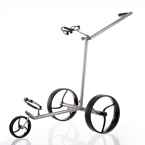 Trendgolf Unisex – Erwachsene GALAXY Titan Elektro Golf Trolley, Silber, normal von Trendgolf