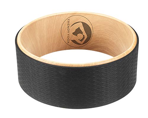 Trendy Sport GmbH und Co.KG Unisex – Erwachsene Trendy Roda Yoga Rad, Holzoptik, 32x13x13 cm Trendy Sport GmbH und Co.KG Unisex – Erwachsene Trendy Roda Yoga Rad, Holzoptik, 32x13x13 cm von Trendy Sport