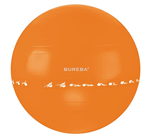 TrendySport Bureba Ball Gymnastikball inkl. Handpumpe 65cm orange TrendySport Bureba Ball Gymnastikball inkl. Handpumpe 65cm orange von Trendy Sport
