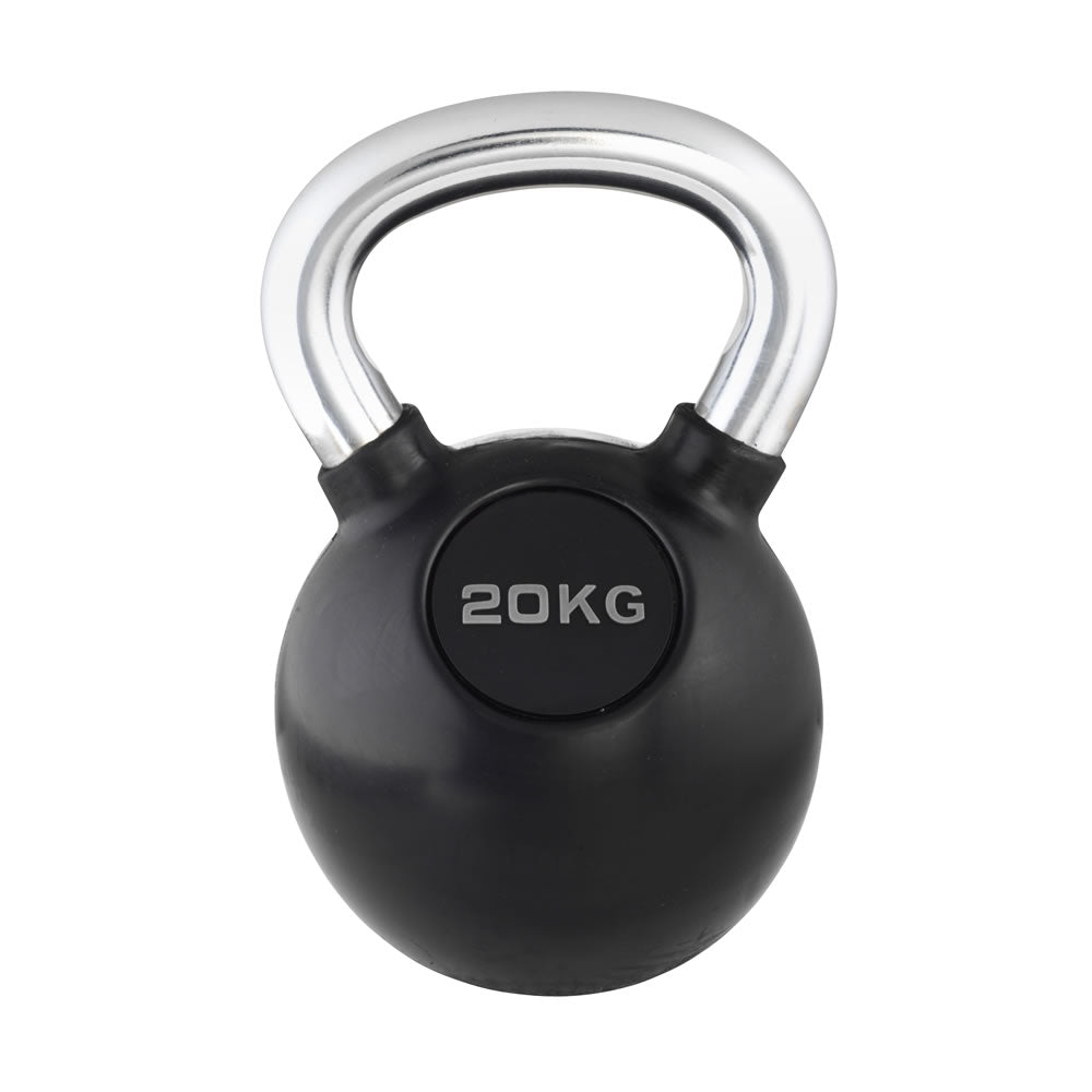 Trendy Kettlebell Chrom-Gummi 4-36kg 20kg Trendy Kettlebell Chrom-Gummi 4-36kg 20kg von Trendy Sport