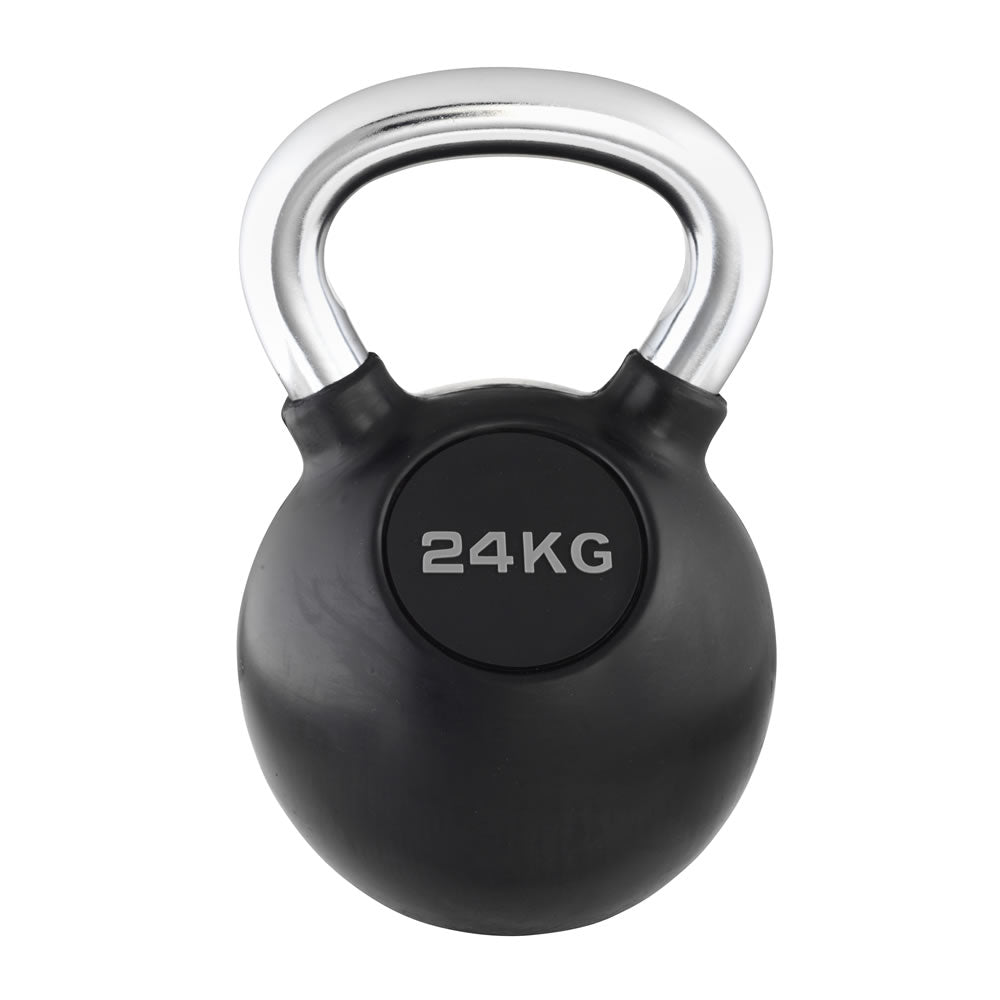 Trendy Kettlebell Chrom-Gummi 4-36kg 24kg Trendy Kettlebell Chrom-Gummi 4-36kg 24kg von Trendy Sport