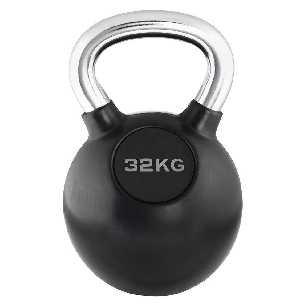 Trendy Kettlebell Chrom-Gummi 4-36kg 32kg Trendy Kettlebell Chrom-Gummi 4-36kg 32kg von Trendy Sport