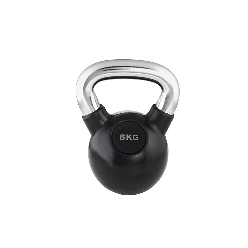 Trendy Kettlebell Chrom-Gummi 4-36kg 6kg von Trendy Sport