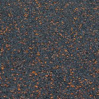 TRENDY SPORT Bodenmatte Rubber Flooring Segura 1000 schwarz/orange 2,0 cm von TRENDY SPORT