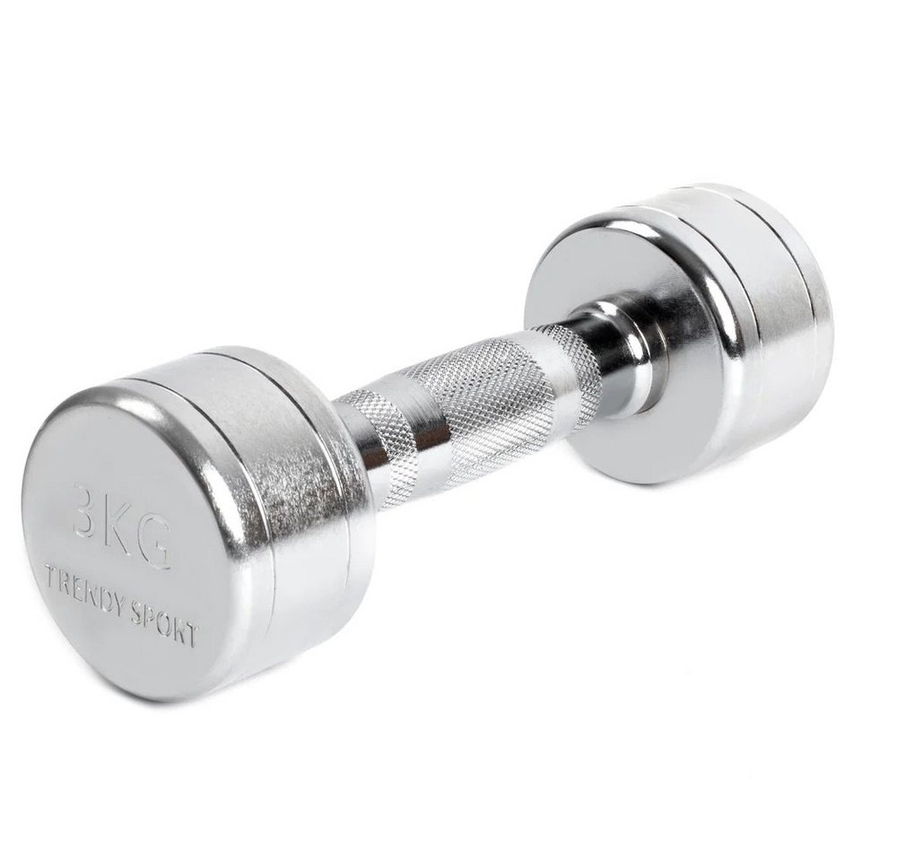 Trendy Sport Hantel Ergonomische Kompakte Chrom Kurzhanteln 2x 3KG Trendy Sport Hantel Ergonomische Kompakte Chrom Kurzhanteln 2x 3KG von Trendy Sport