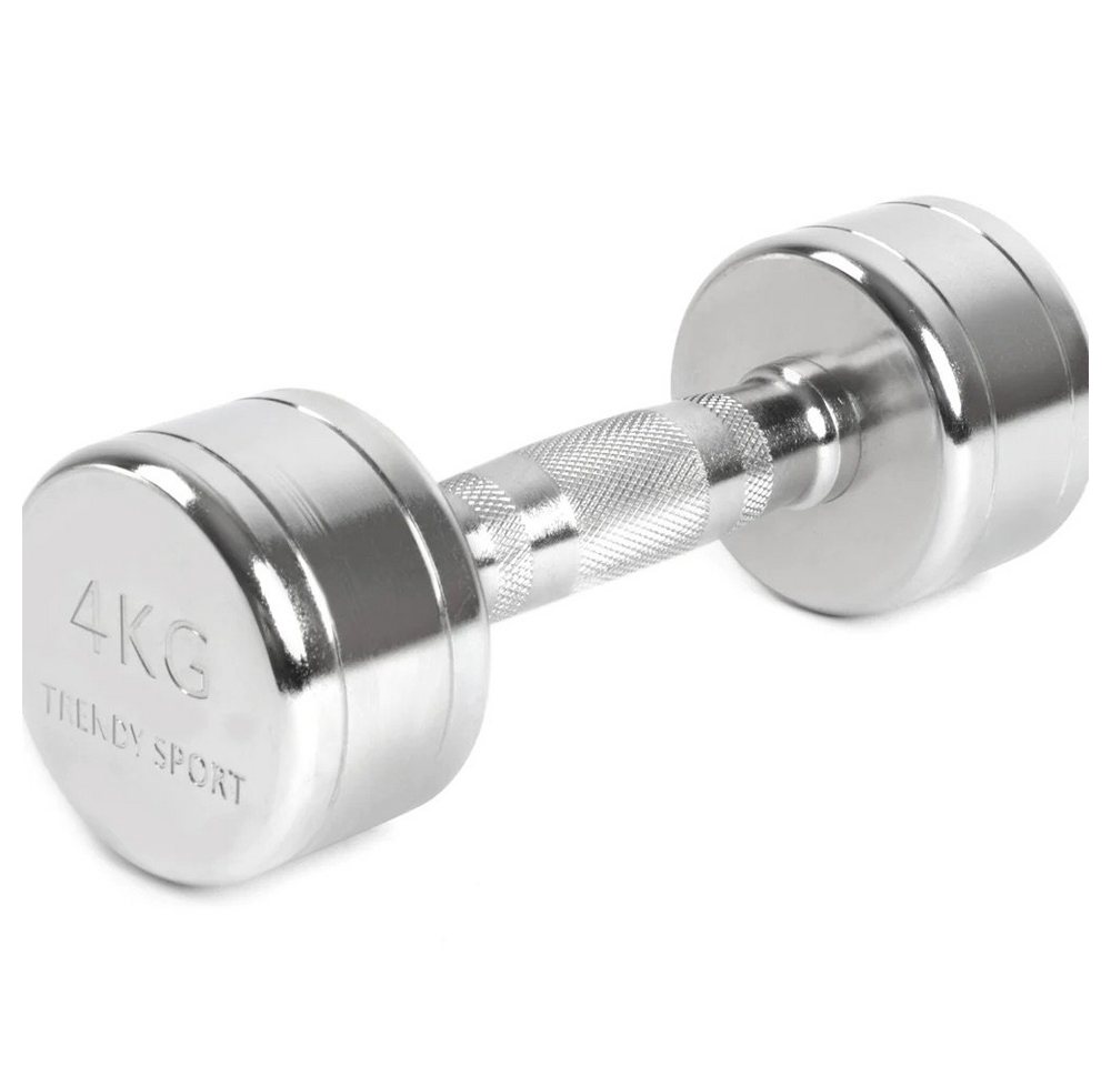 Trendy Sport Hantel Ergonomische Kompakte Chrom Kurzhanteln 2x 4KG Trendy Sport Hantel Ergonomische Kompakte Chrom Kurzhanteln 2x 4KG von Trendy Sport