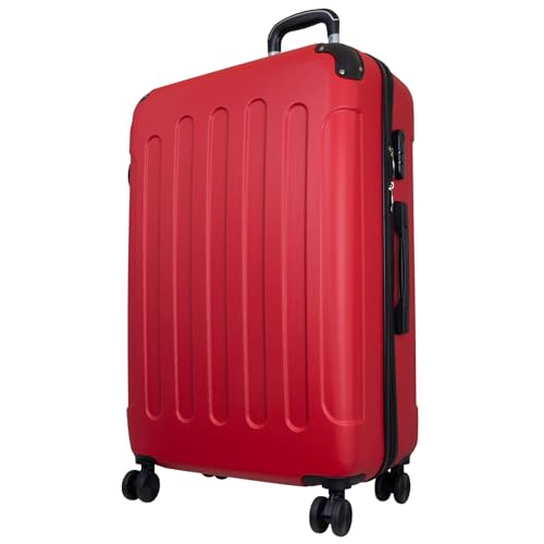 Trendyshop365 Reise-Koffer groß Hartschale Avalon 77 cm 87 Liter 4 Räder Zahlenschloss Rot Trendyshop365 Reise-Koffer groß Hartschale Avalon 77 cm 87 Liter 4 Räder Zahlenschloss Rot von Trendyshop365
