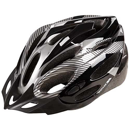 CRANKSTER - ADULTS CYCLE SAFETY HELMET-S/M-BLACK X von Trespass