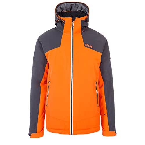 DLX Trespass Herren Warme Wasser und Winddichte Skijacke COULSON, Orange, S, MAJKSKTR0002_ORAS von Trespass