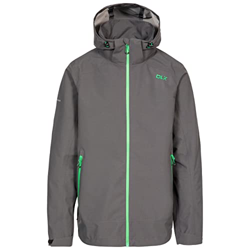 DLX Herren Wasserdichte Jacke LOZANO, carbon, XL, MAJKRAO10003_CBNXL DLX Herren Wasserdichte Jacke LOZANO, carbon, XL, MAJKRAO10003_CBNXL von Trespass