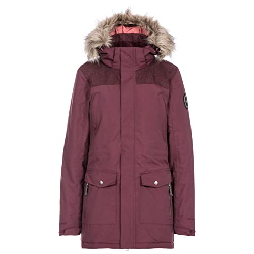 DLX Trespass Damen Wasserdichte Jacke mit Abnehmbarer Kapuze ROSARIO, Fig, XXS, FAJKRATR0014_FIGXXS DLX Trespass Damen Wasserdichte Jacke mit Abnehmbarer Kapuze ROSARIO, Fig, XXS, FAJKRATR0014_FIGXXS von Trespass